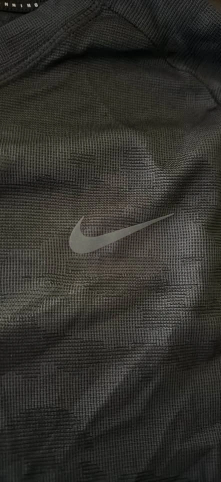 Designer Swoosh Running Division Dark Gray Camo Long Sleeve Mens - photo 2