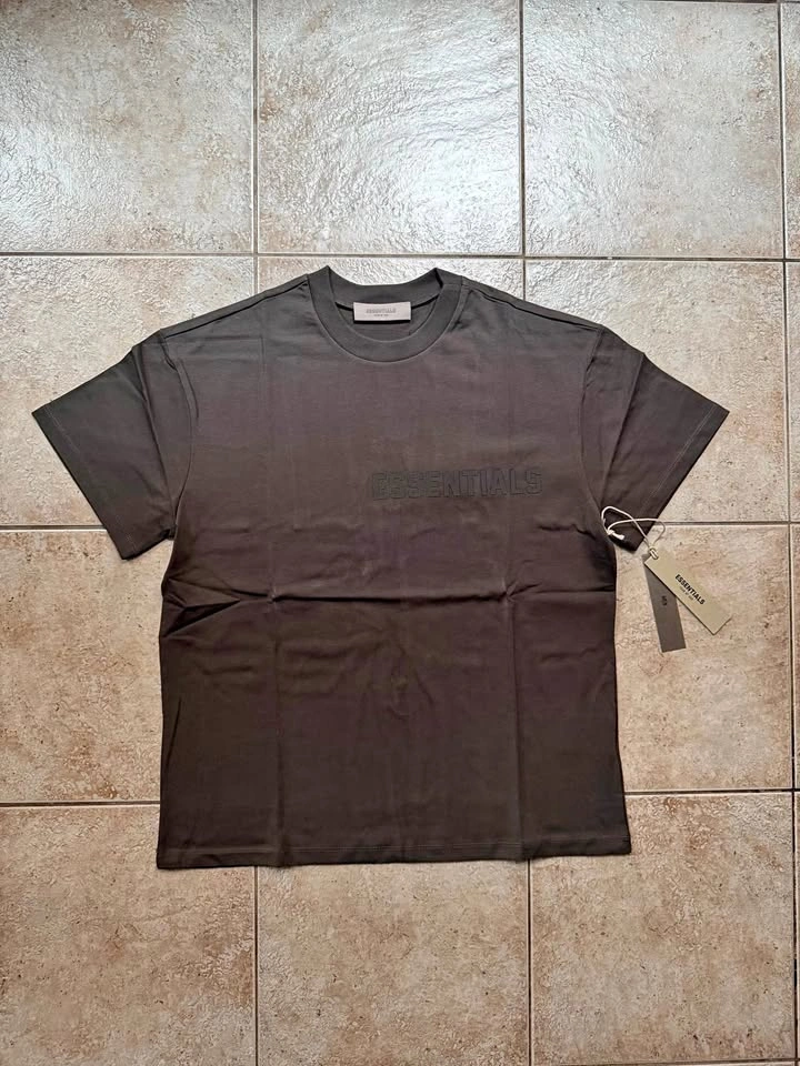 AUTHENTIC Essentials Fear Of God Off Black SS23 T-Shirt