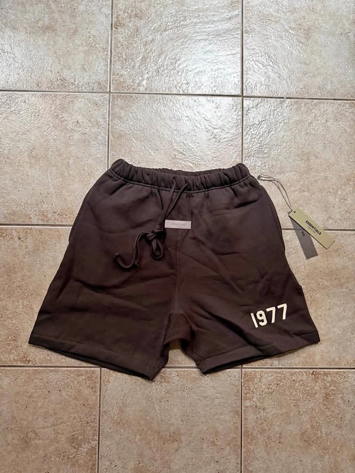 AUTHENTIC Essentials Fear Of God Iron 1977 Shorts