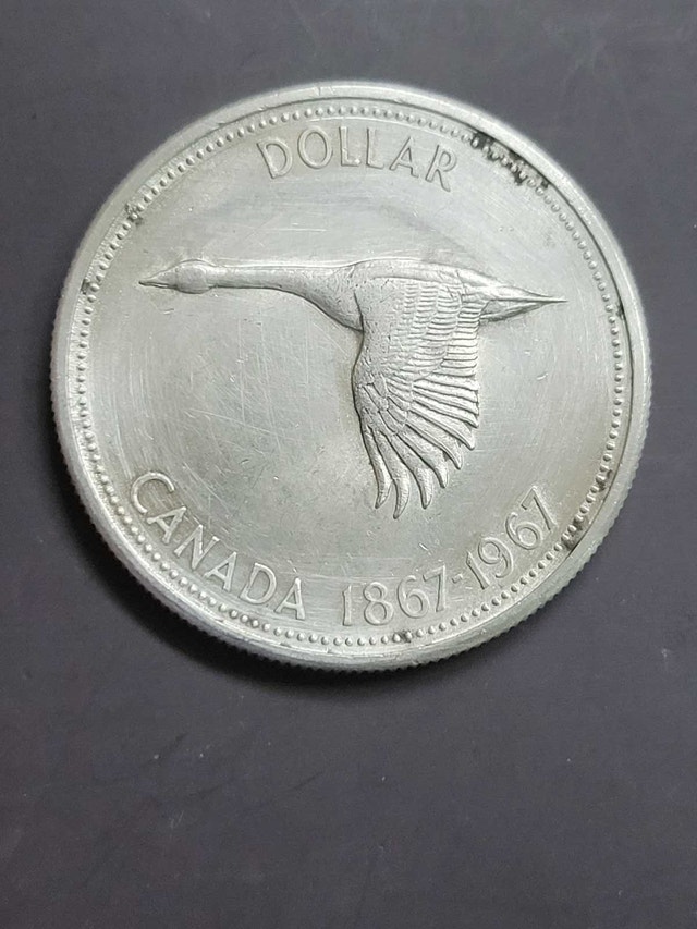 1967 Canadian Silver Dollar - photo 4