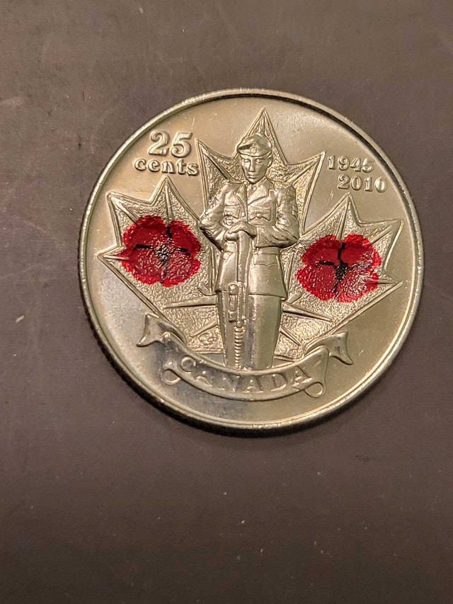 Poppy Quarter Coins - photo 2