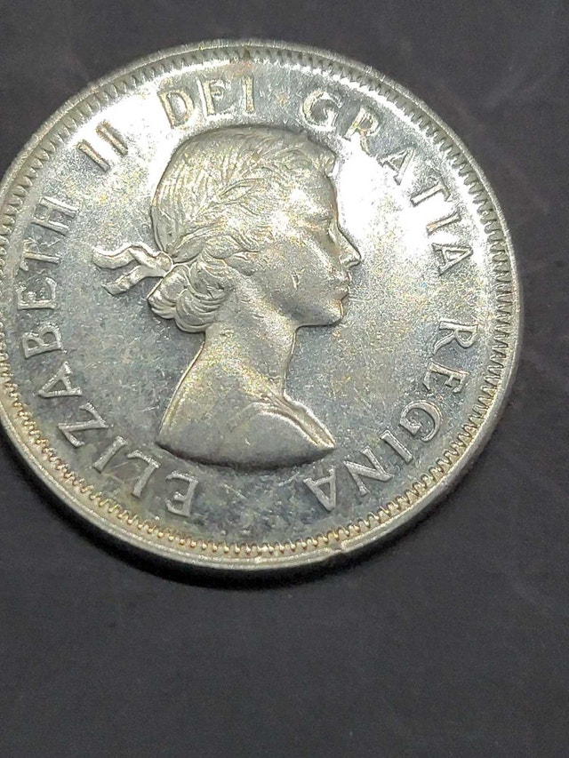 Silver 1963 Canadian Quarters - photo 4