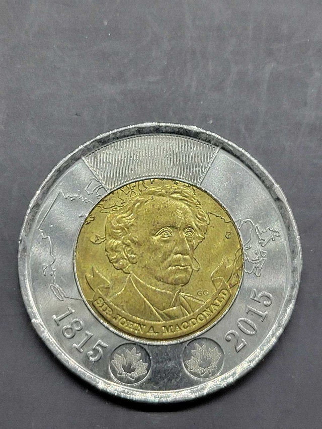 2015 Sir John A. Macdonald Toonie