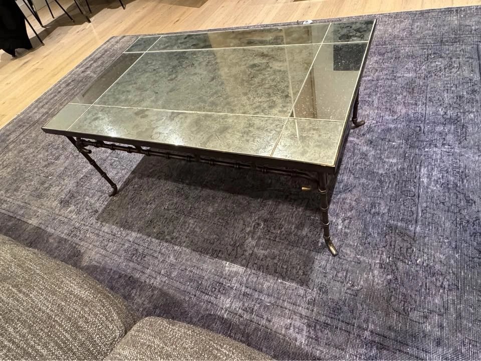 Architectural Coffee Table with Mirror Design - photo 4