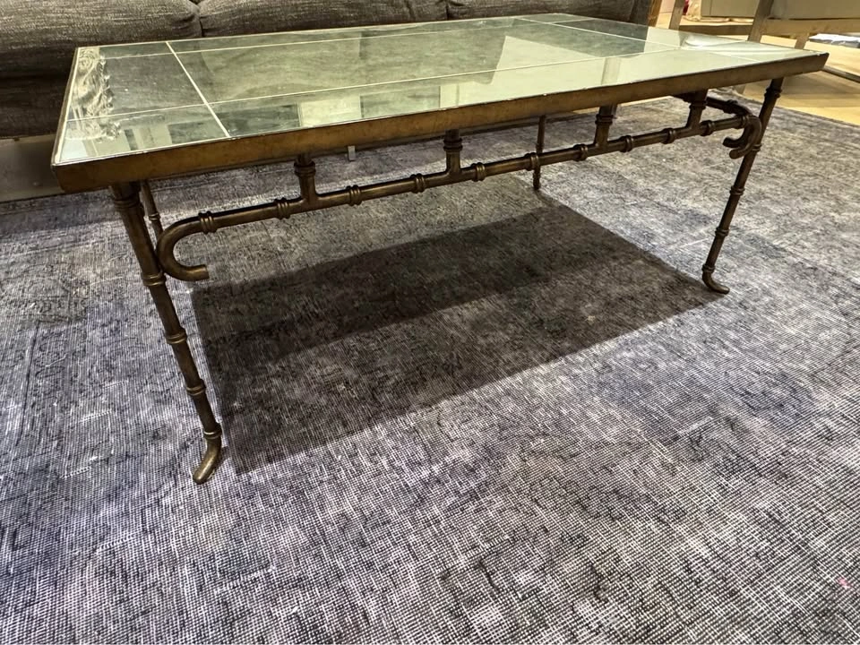 Architectural Coffee Table with Mirror Design - photo 5