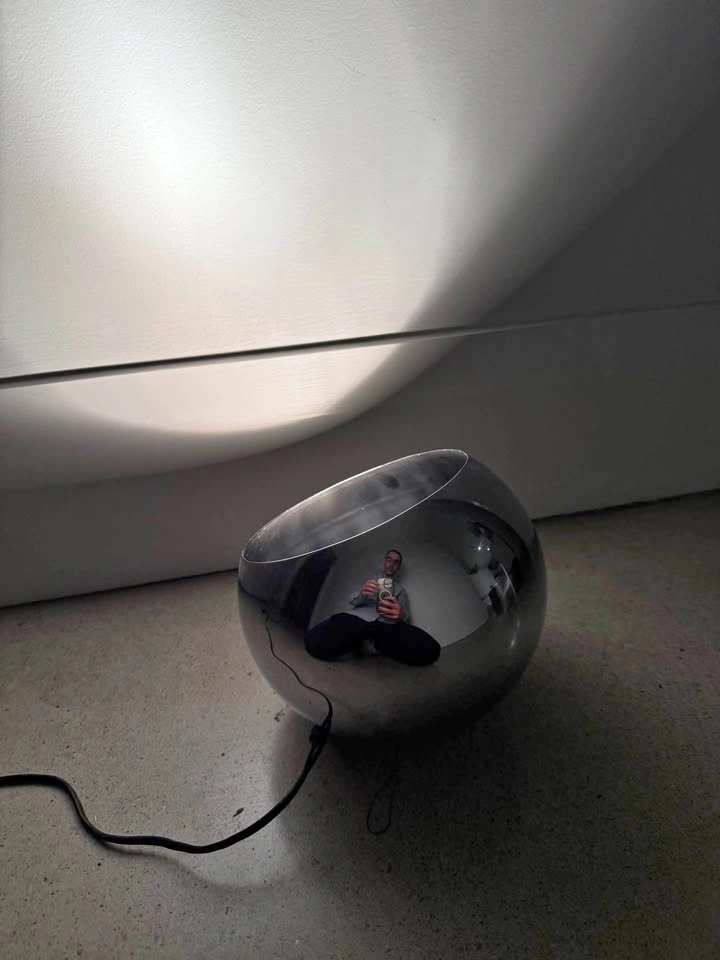 Retro lamp from the art shoppe