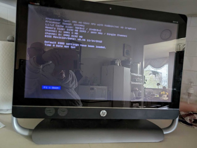 HP All-in-one Desktop Computer