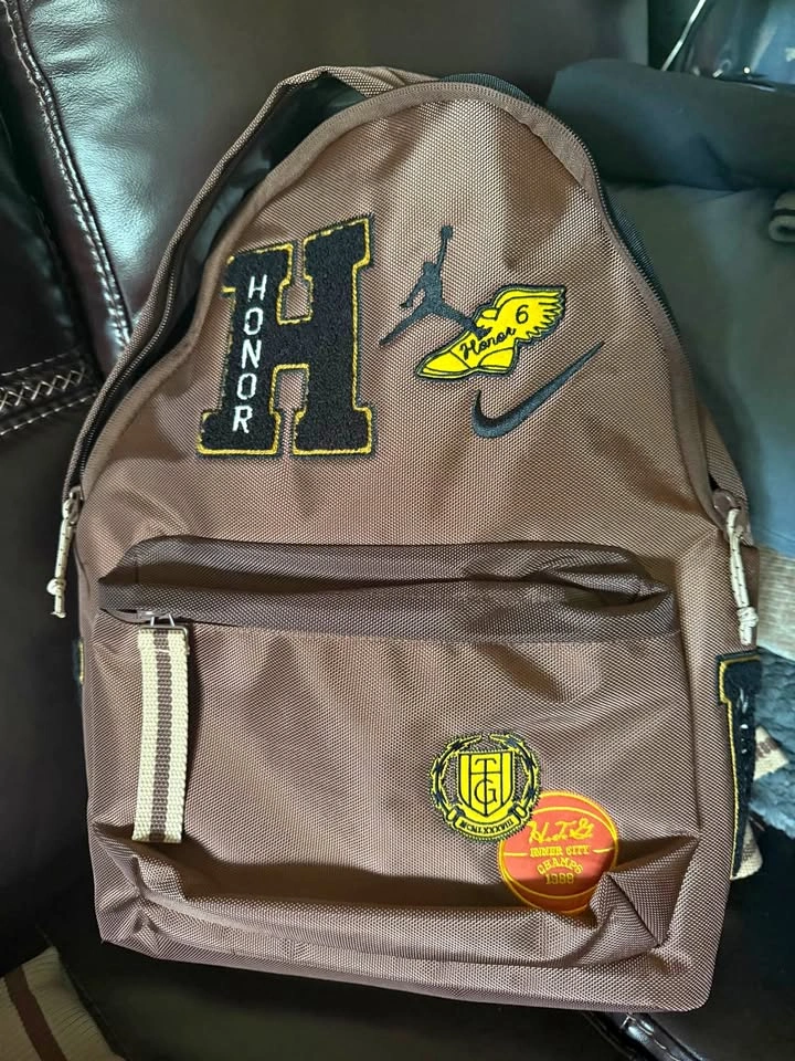Jordan (R. Westbrook) Varsity Jacket & Backpack Set - New