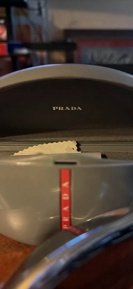 Authentic Prada Sport Sunglasses - Silver, Dark Lens - photo 5