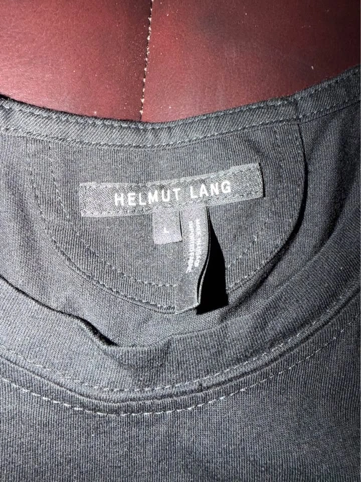Helmut Lang 86 Letters T-Shirt - Men's Large - photo 3