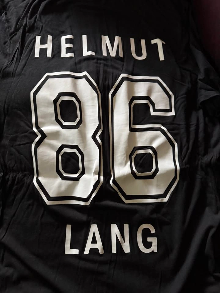 Helmut Lang 86 Letters T-Shirt - Men's Large - photo 5