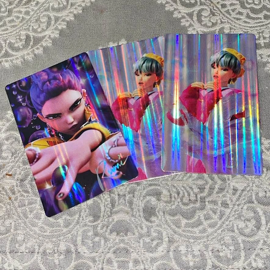 Kpop Demon Hunters McDonalds Collectible Cards (Rumi, Baby Saja