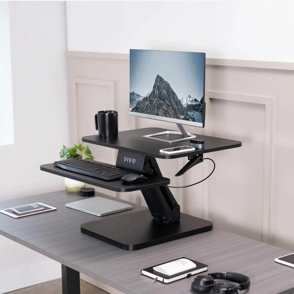 Used Excellent Condition 25-26” Standing Desk Converter - photo 4