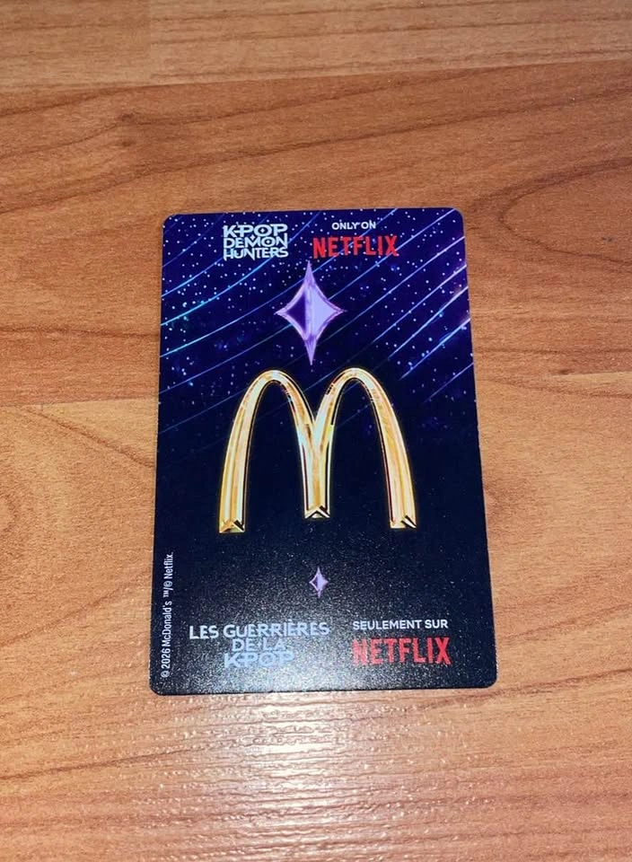 Romance Saja Boys Kpop Demon Hunters McDonalds Collectible Card - photo 2