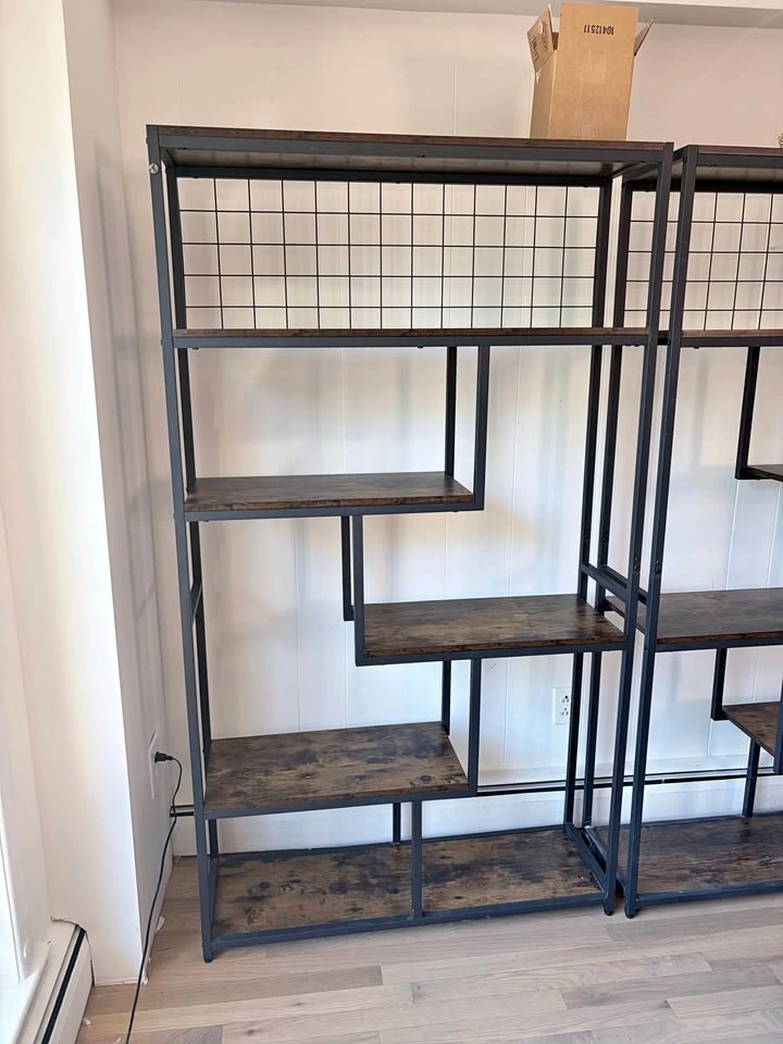 Vasagle Industrial Bookshelf Set