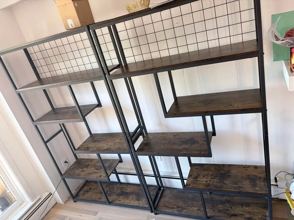 Vasagle Industrial Bookshelf Set - photo 2