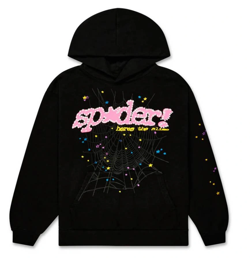 Sp5der/Spider Black/Pink Hoodie Sweater - Large - photo 5