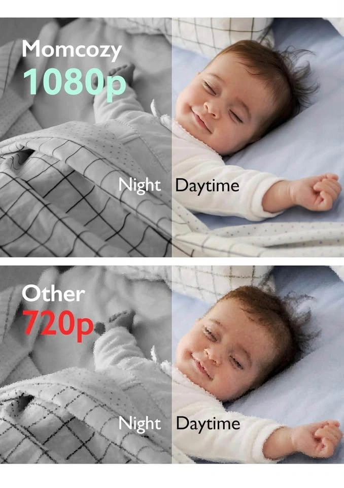 Momcozy Video Baby Monitor 1080P | Wide Angle Lens | 960ft Range - photo 2