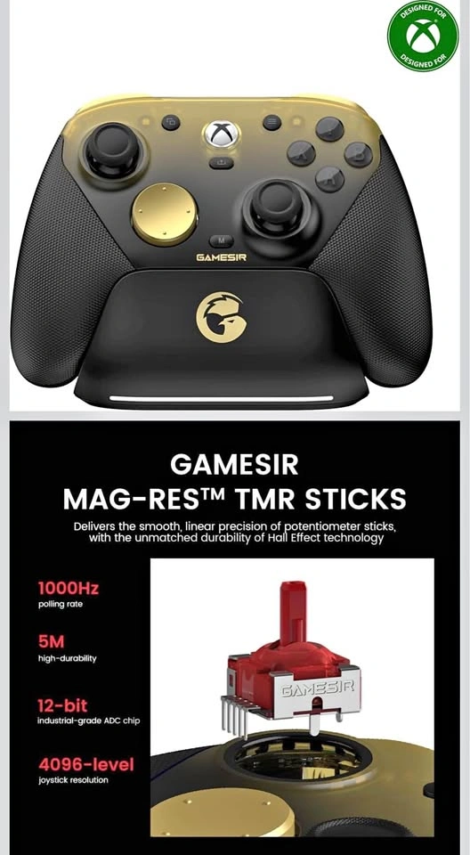 GameSir G7 Pro Wired Controller for Xbox Series X|S – Golden