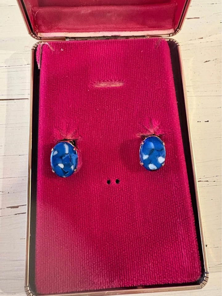 Vintage clip earrings 60’s Jeweline Originals - photo 2