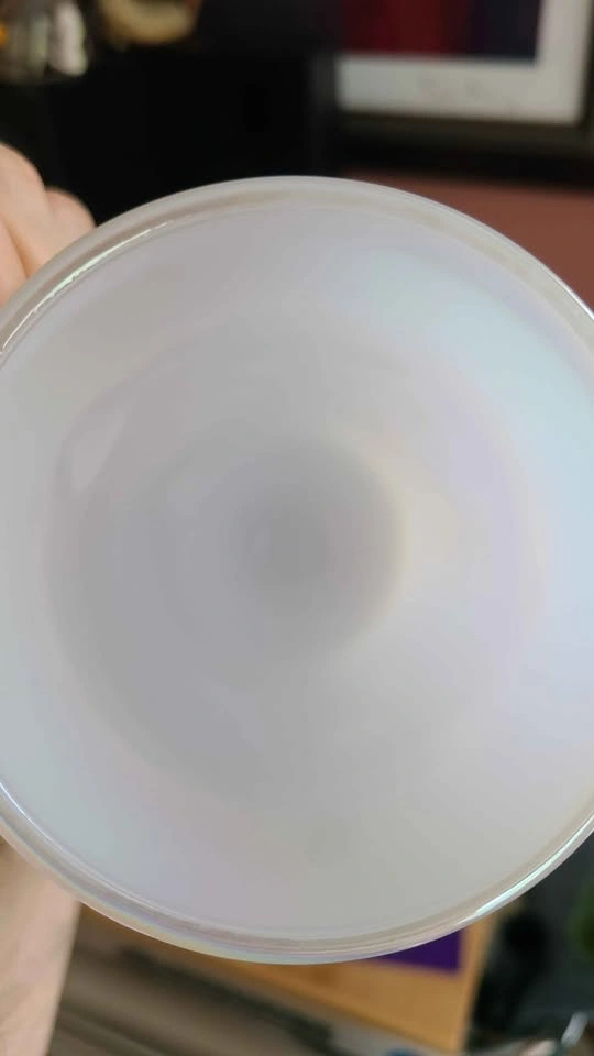 Vintage Federal Glass Opalescent Moonglow Glass - photo 3