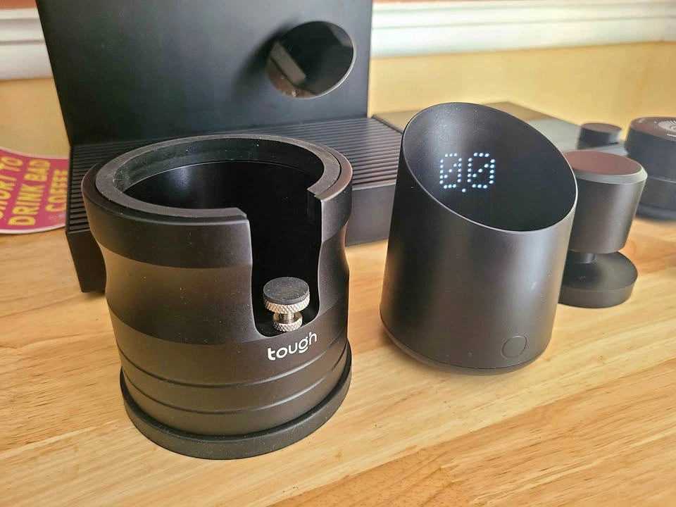 Tough 58mm / 54mm Portafilter Holder Tamp Stand (possibly 49mm)