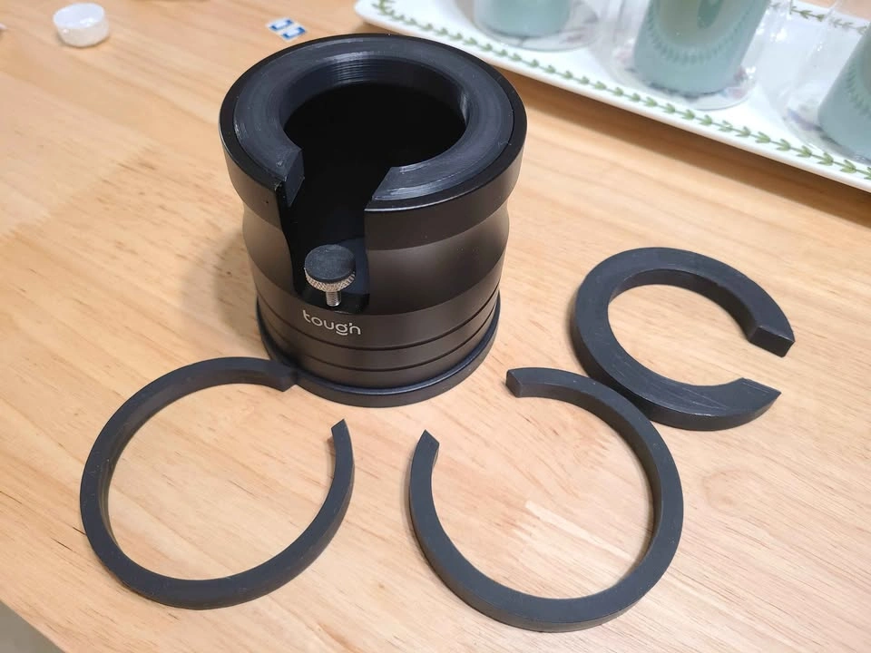 Tough 58mm / 54mm Portafilter Holder Tamp Stand (possibly 49mm) - photo 3