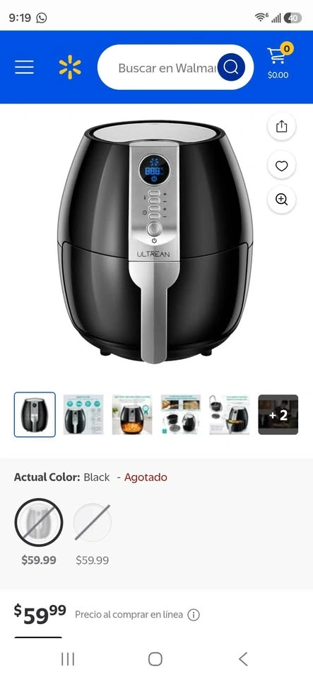 Ultrean Air Fryer (FREIDORA DE AIRE) AVEPTO OFERTAS - photo 4