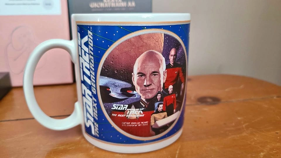 Collectors Star Trek TNG Picard Mug by Enesco