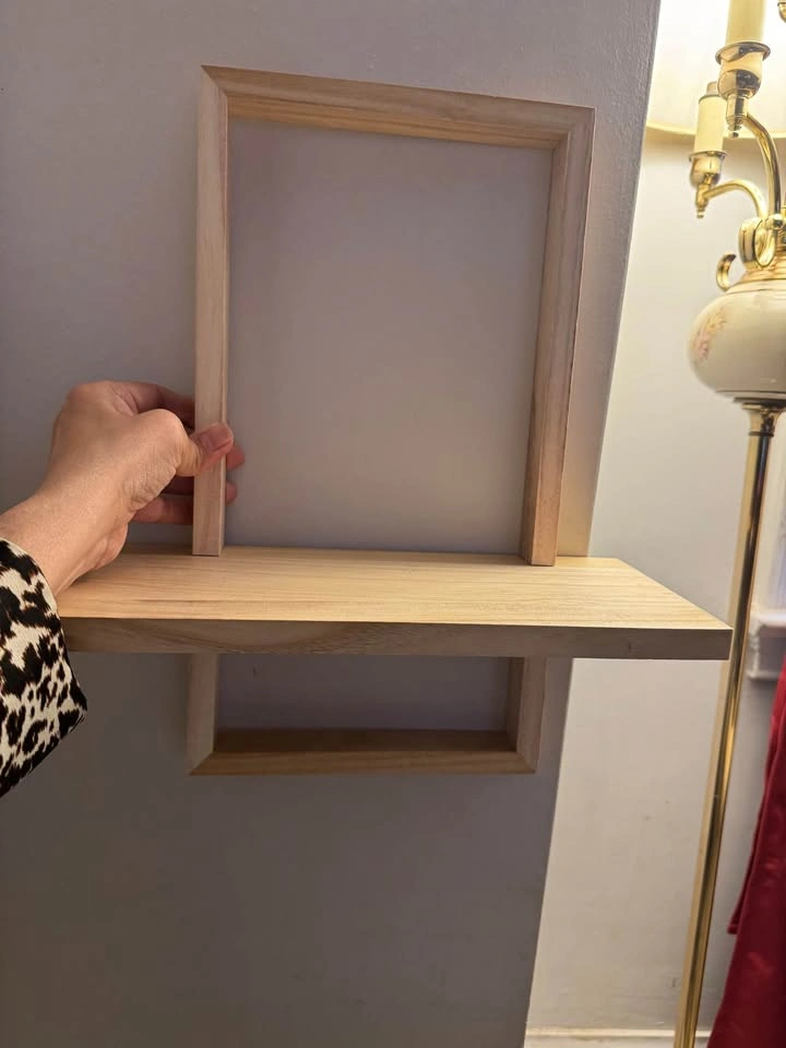Wall decor wooden shelves - photo 4