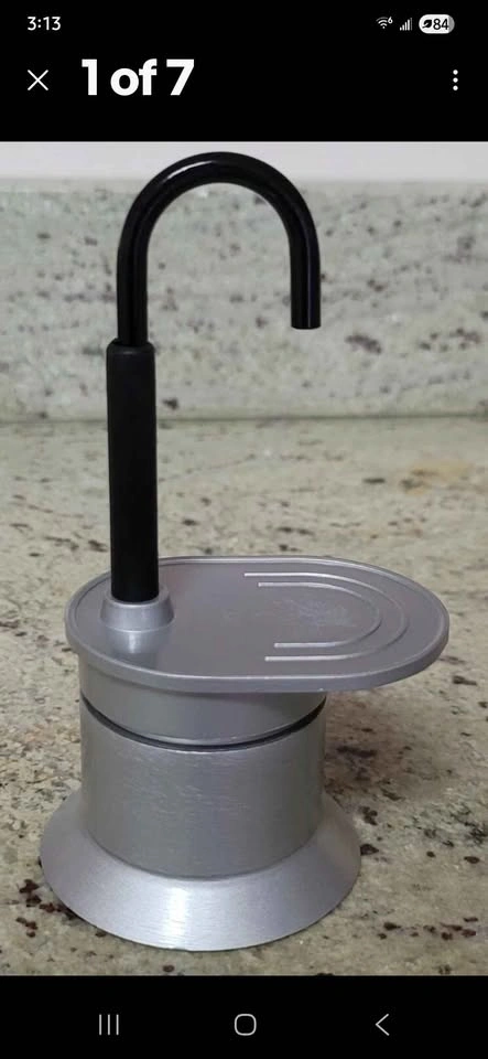 50ml Single Tube Moka Pot (1 Cup) - Stovetop Espresso Maker - photo 4