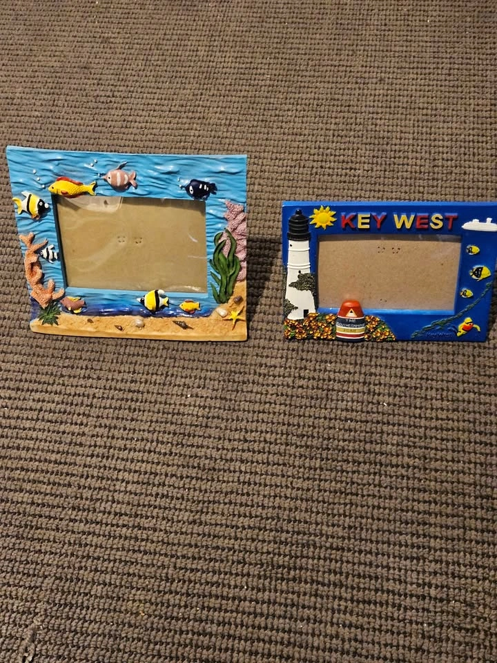 2 NAUTICAL PICTURE FRAMES KEY WEST - photo 5