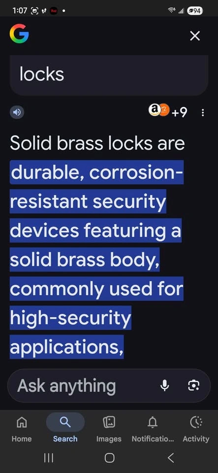 4 SOLID BRASS LOCKS ALL KEYED ALIKE - photo 5