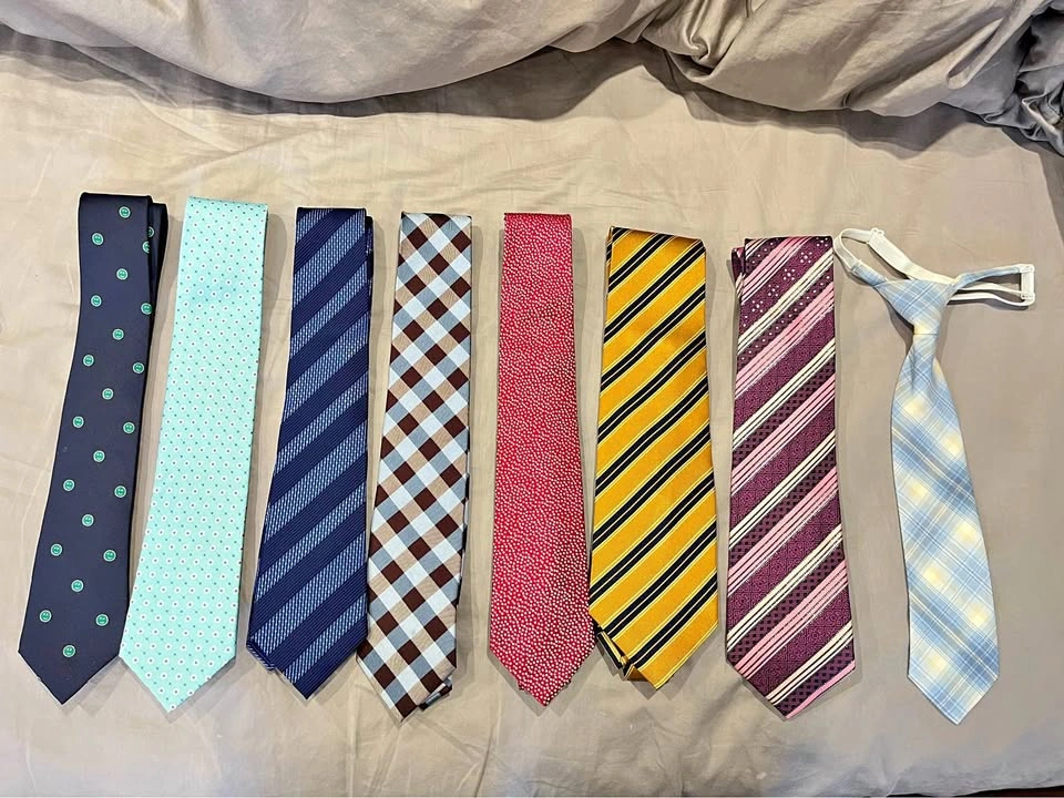 Silk Long Neckties & Pre-Tied Short Tie