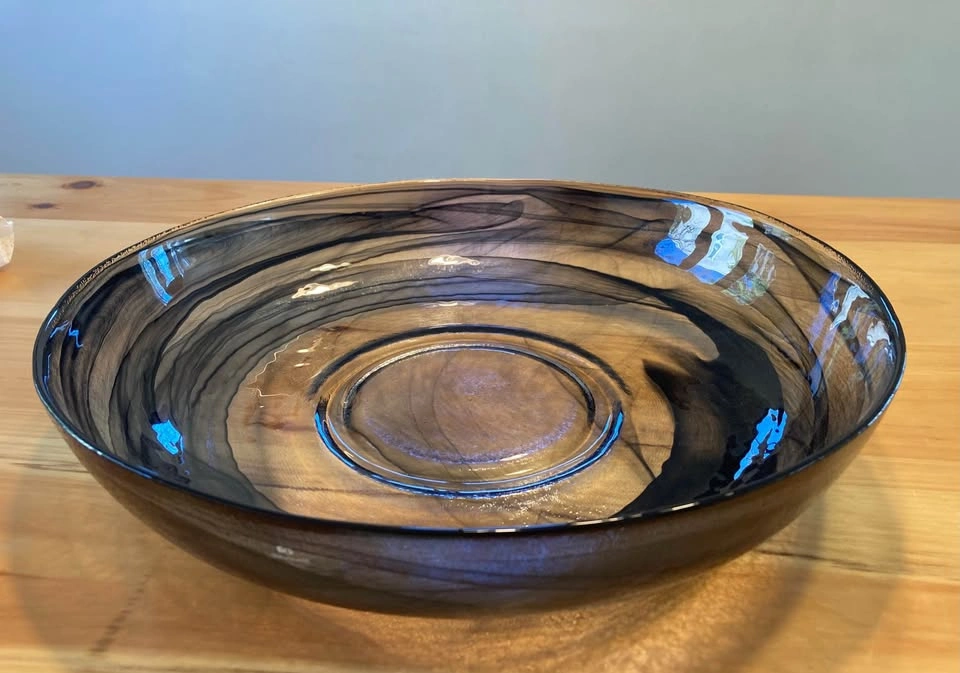 Aderia Glass Decorative Bowl - photo 2
