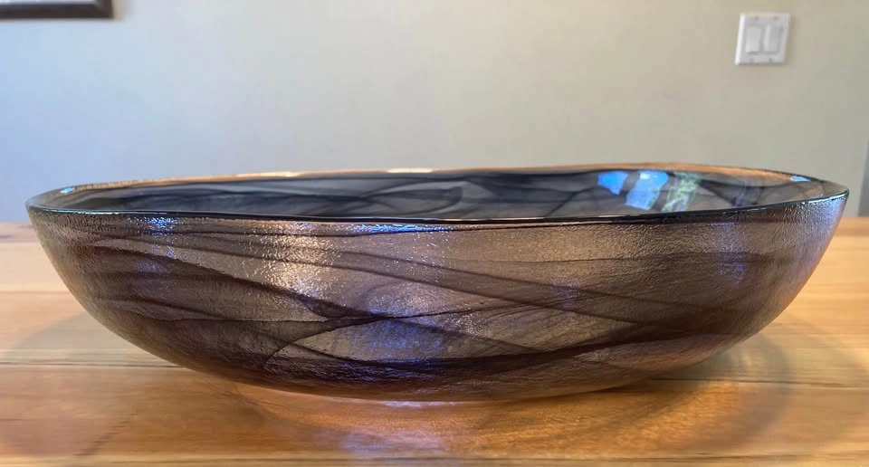 Aderia Glass Decorative Bowl - photo 3