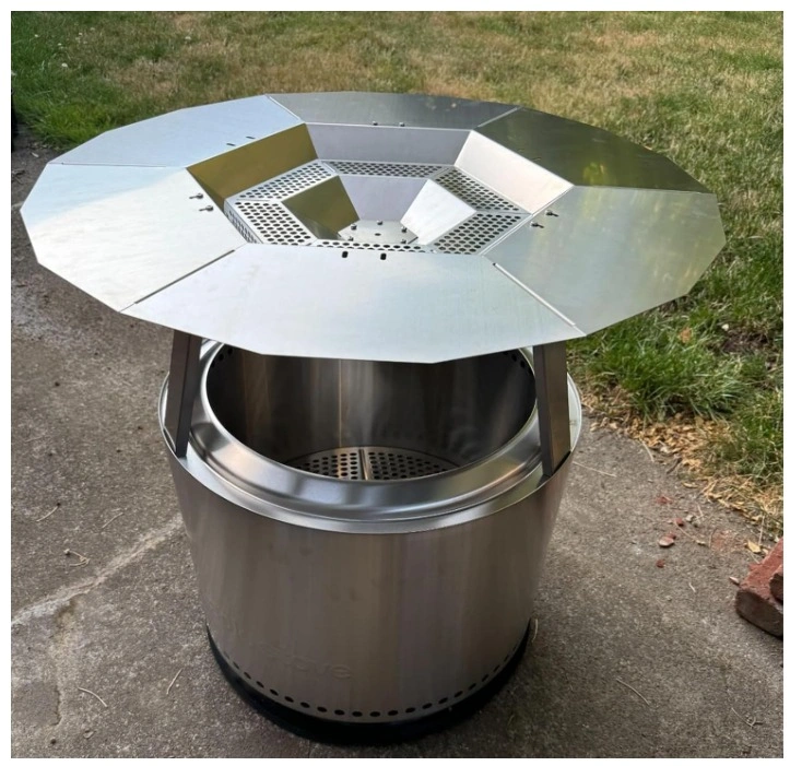 NEW - Heat Deflector for Solo Stove Yukon 27" - 304 Stainless St - photo 2