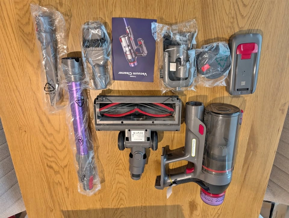 LIKE NEW - Cordless Stick Vacuum TV106S - Lightweight & Detachab