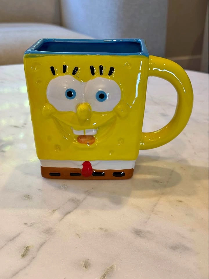 SpongeBob SquarePants 23oz Ceramic Mug Nickelodeon 3D Style 2019