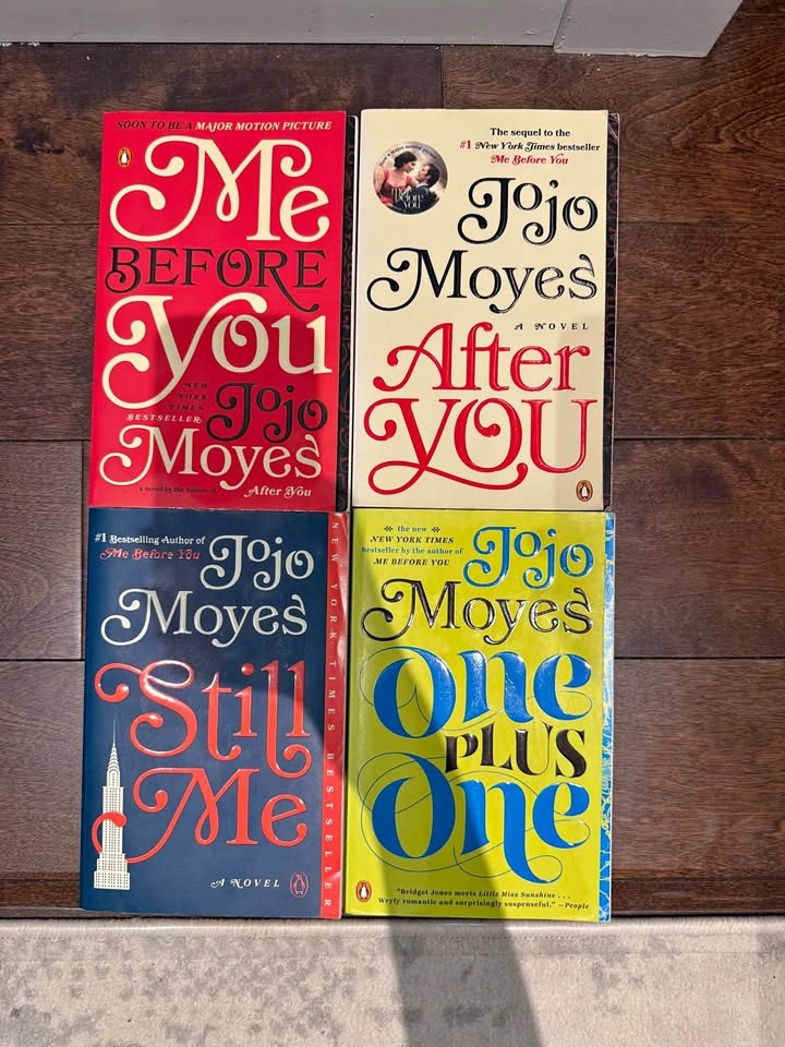 Jojo Moyes Book Lot - Me Before You Series + One Plus One