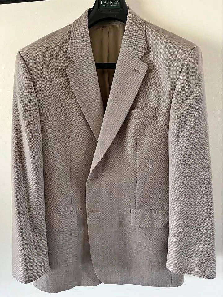 Men's Lauren Ralph Lauren Tan Wool Sport Jacket 44R