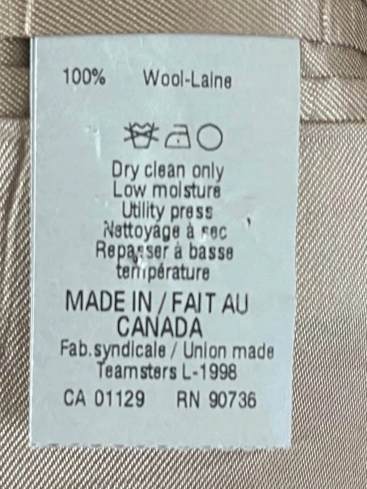 Men's Lauren Ralph Lauren Tan Wool Sport Jacket 44R - photo 5