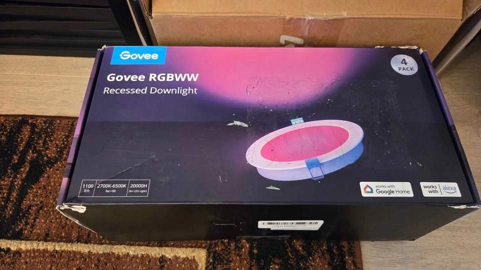 Govee Smart Recessed Pot Lights 6 Inch, Wi-Fi Bluetooth - photo 2