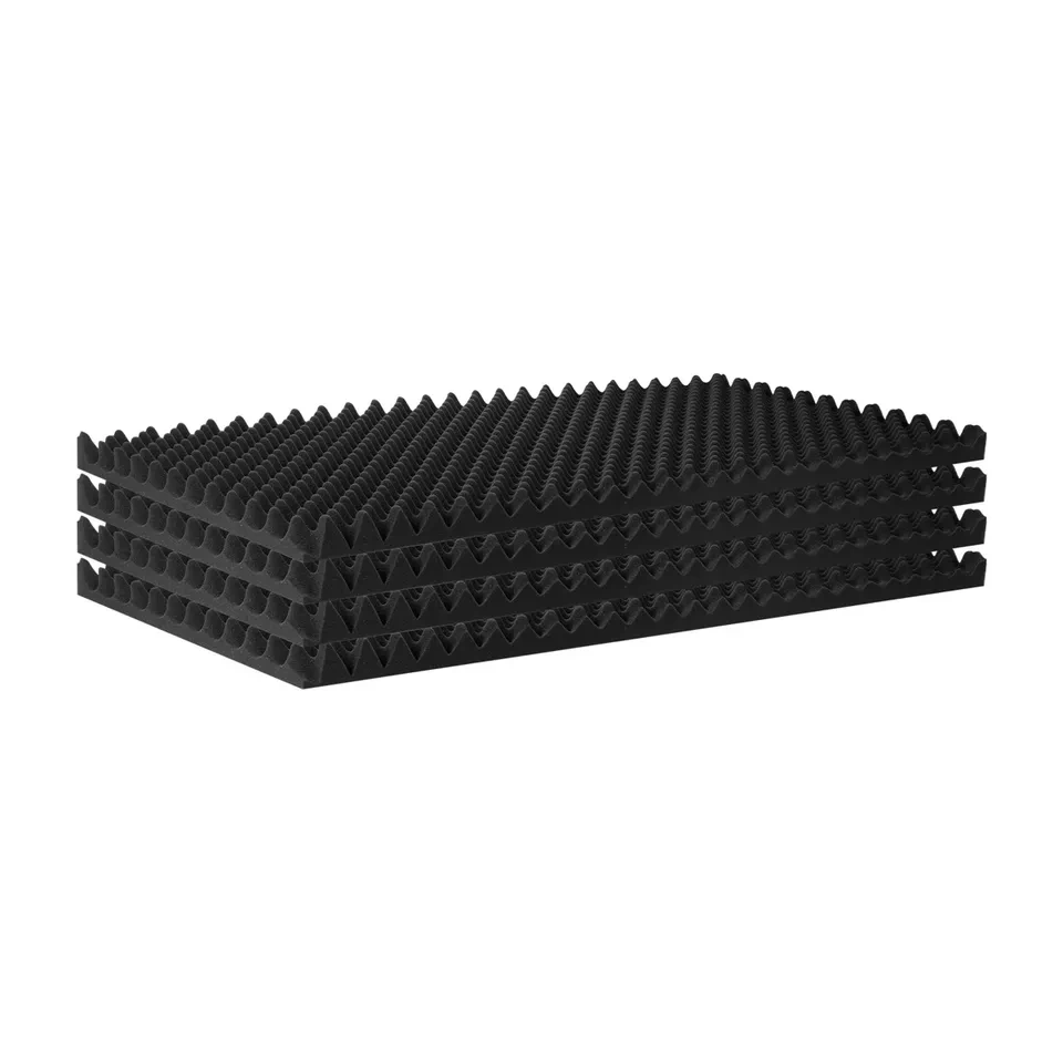 NEW Acoustic Foam Panels 2 Pack 48 x 24 x 2 in for Studio Wall a
