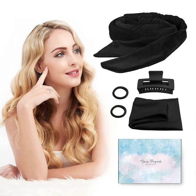 Soft Heatless Hair Curlers Headband for Sleeping - photo 2