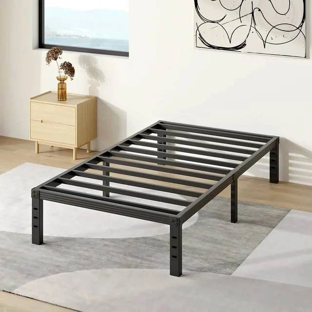 New Twin Size Metal Platform Bed Frame - Black