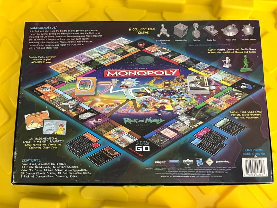 Rick and Morty Monopoly - photo 2