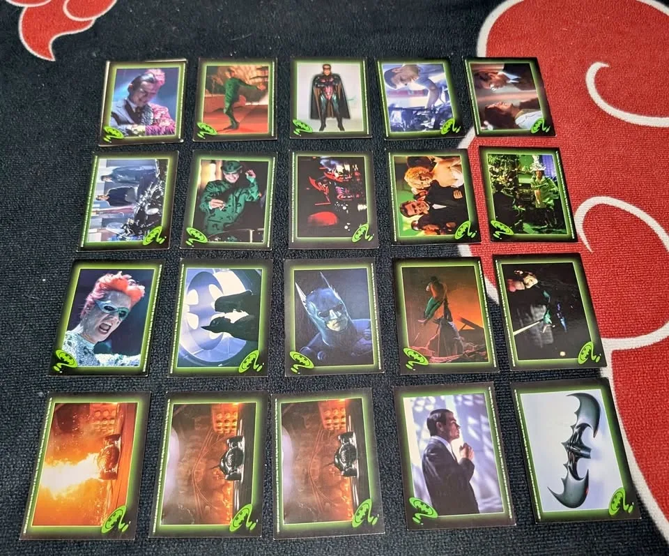1995 Batman Forever Topps Sticker Card Lot