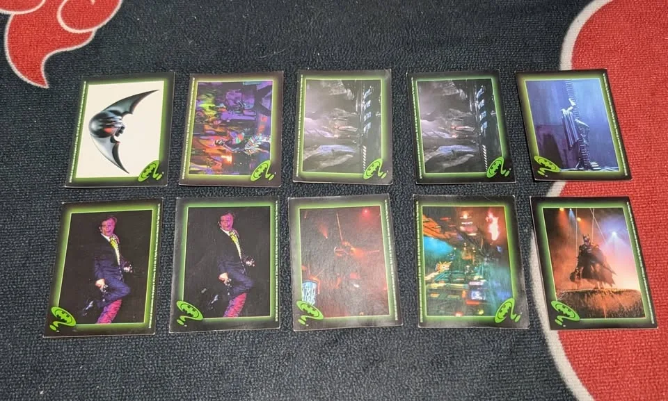 1995 Batman Forever Topps Sticker Card Lot - photo 2