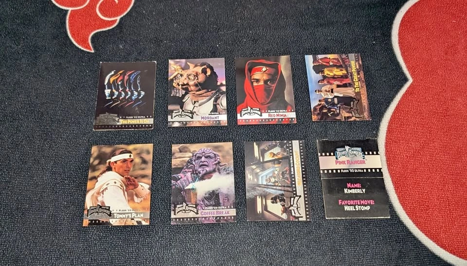 1995 Mighty Morphin Power Rangers Fleer Ultra Card Lot